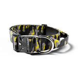 Bully Billows Combat Collar Camo 5cm Yellow Large