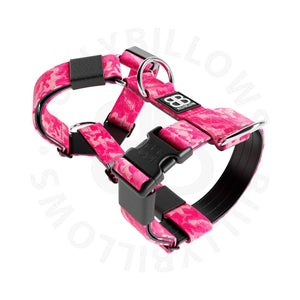 Bully Billows Tri Harness Camo Pink Small (A)