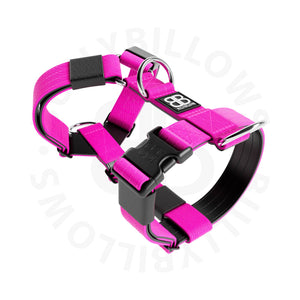 Bully Billows Premium Harness Pink Size Large (C)