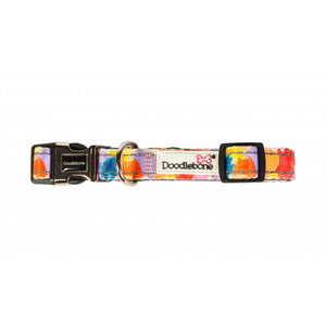 Doodlebone Padded Collar Watercolour 1-2