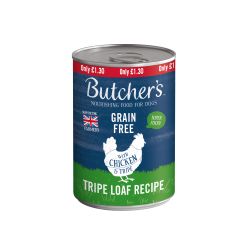 Butchers Grain Free Chicken & Tripe Loaf 400g