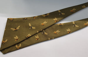 Bandana Green Bee S (Tie)