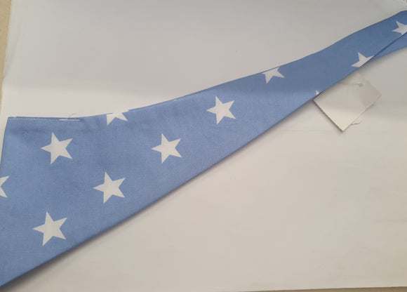 Bandana Star Blue S (Tie)