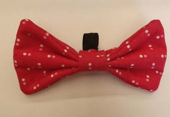 Bow Tie Pink Dots Standard