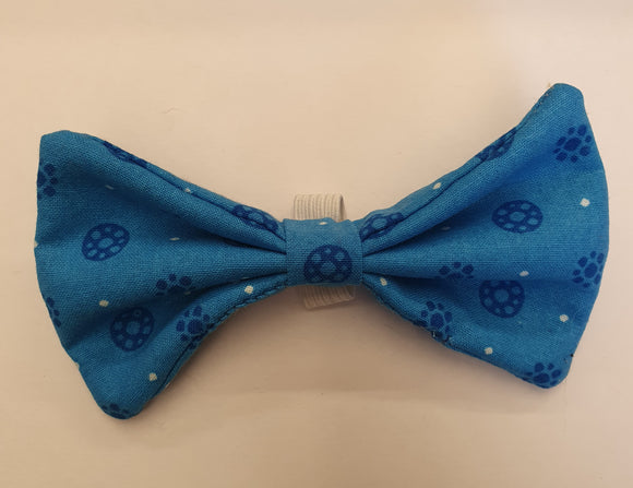 Bow Tie Blue Circles Standard