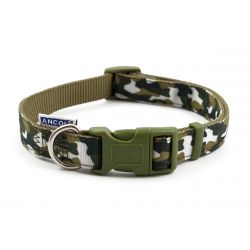 Ancol Collar Combat Green Size 1-2