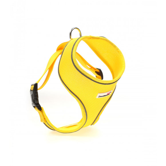 Doodlebone Airmesh Harness Yellow Size 1