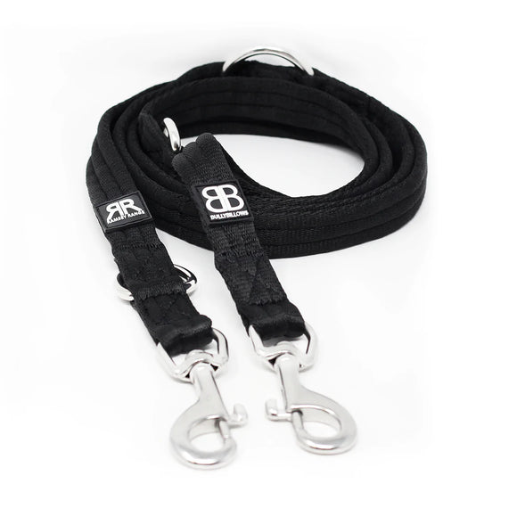 Bully Billows Double Ended Training Lead Black