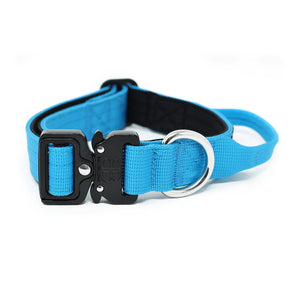 Bully Billows Mini Combat Collar Light Blue Size XS