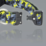 Bully Billows Lightening Camo Combat Collar 4cm Medium