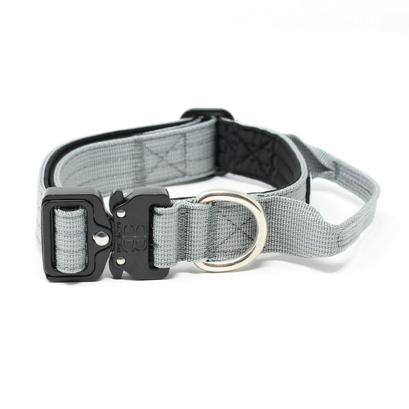 Bully Billows Mini Combat Collar 2.5cm Grey