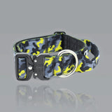 Bully Billows Lightening Camo Combat Collar 4cm Medium